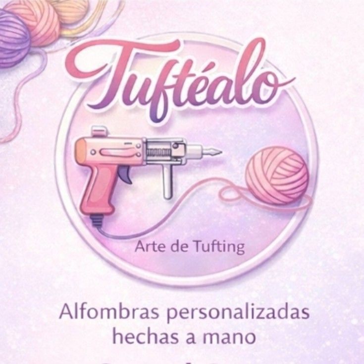 Alfombra de tufting personalizada con diseño de caricatura de superhéroe en tonos morados y rosas